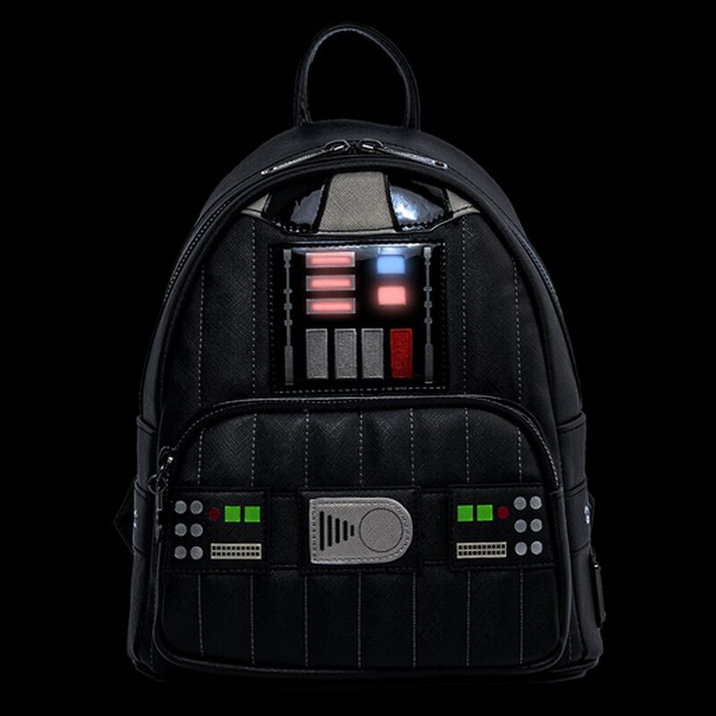 Loungefly Star Wars Darth Vader Light-Up Cosplay Mini-Backpack