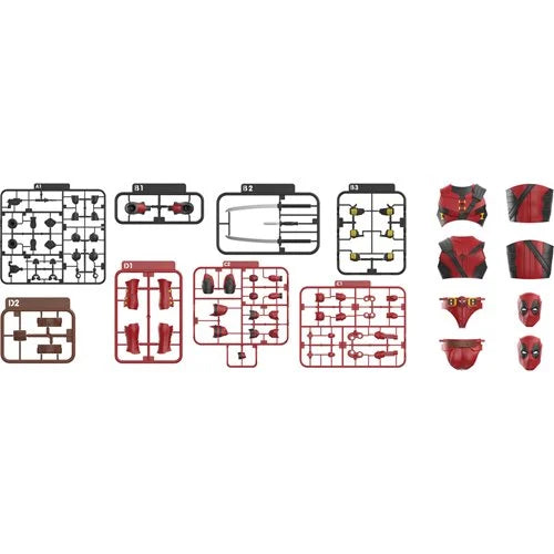 Blokees Marvel Deadpool & Wolverine Deadpool Champion Class CC04 Model Kit