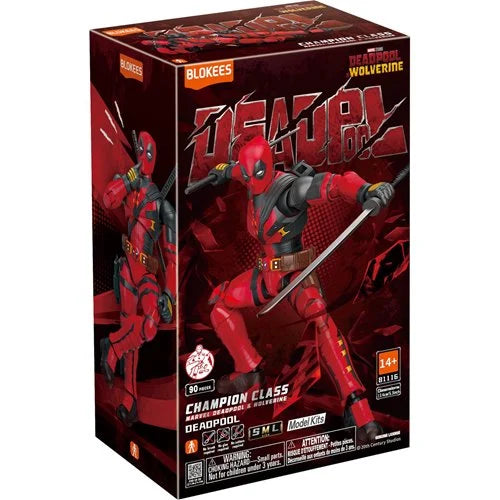 Blokees Marvel Deadpool & Wolverine Deadpool Champion Class CC04 Model Kit