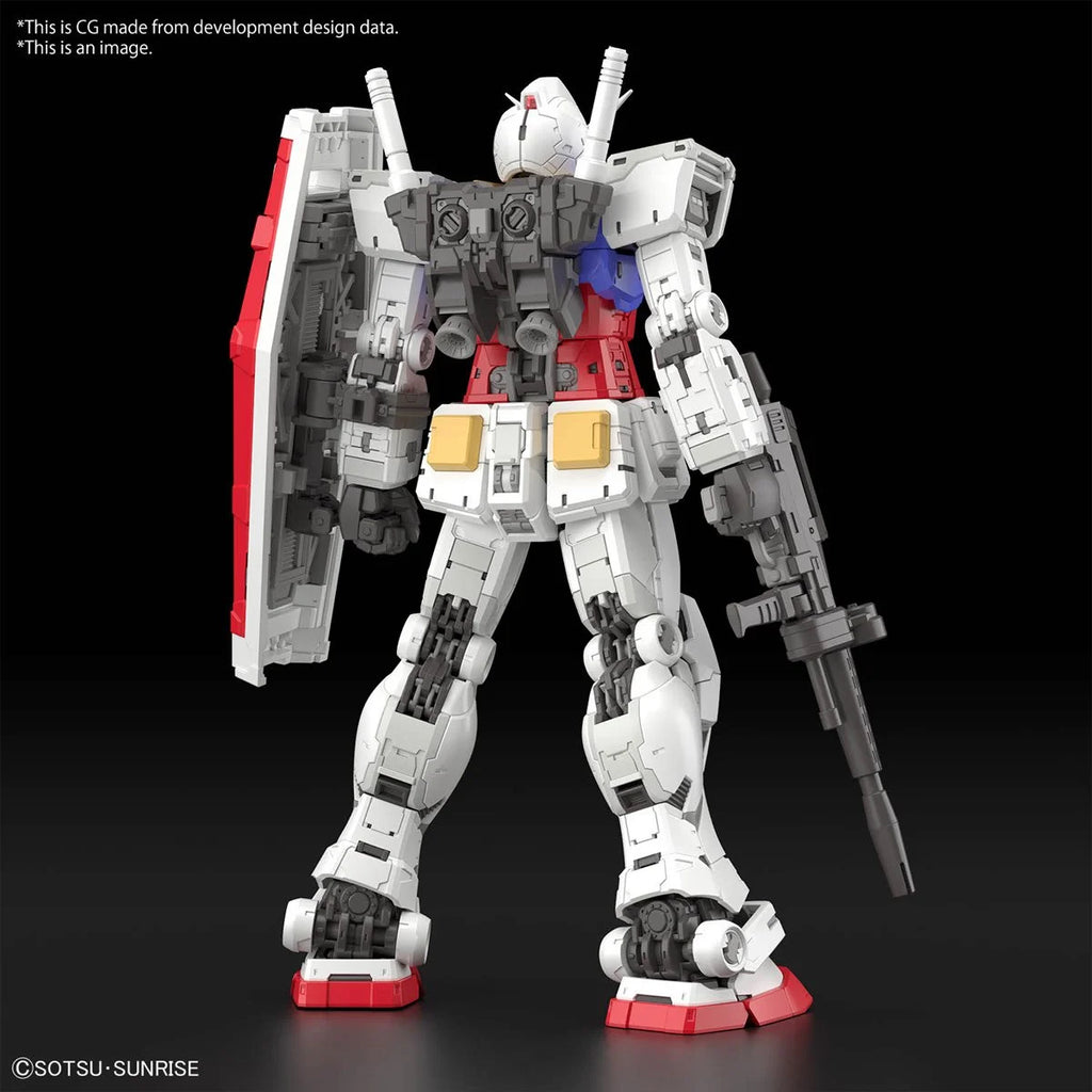 RX-78-2 Gundam Ver. 2.0 RG exploded parts view