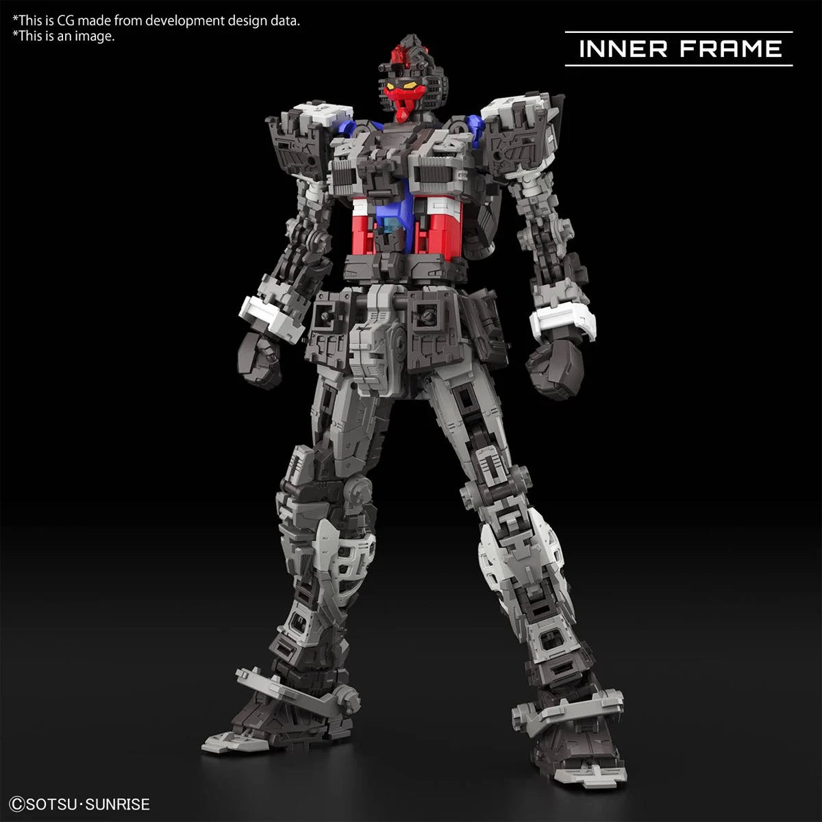 RX-78-2 Gundam Ver. 2.0 RG rear view with shield and rifle
