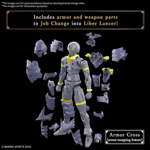 30 Minute Missions – Lancer Class I (Rosan Empire) Model Kit by Bandai Spirits