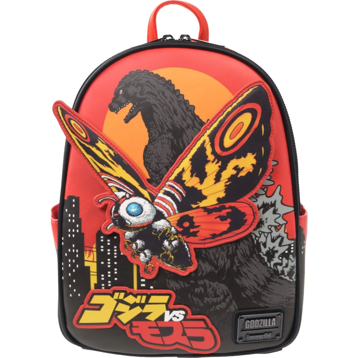 Loungefly Godzilla vs. Mothra Midsize Backpack - Entertainment Earth Exclusive